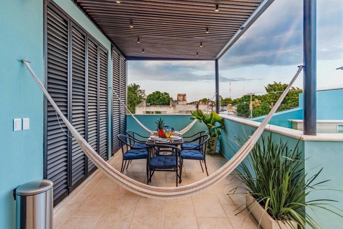 Rincon Del Cielo Rooftop With Glass Walled Pool Mérida Exteriör bild